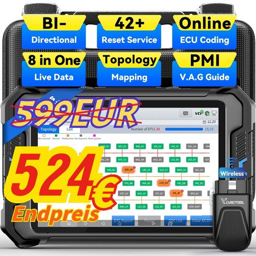 Vdiagtool vd80 kfz obd2 - bt,