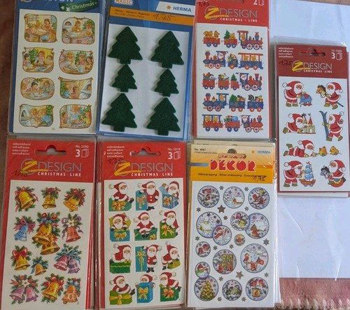 Sticker mit weihnachtlichen