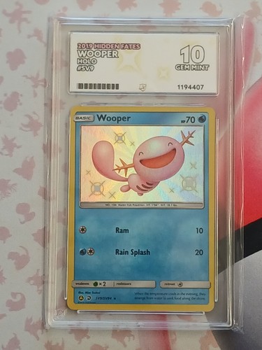 Wooper sv9 sv94 hidden fates - sv9/sv94,