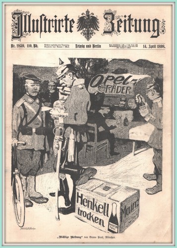 Opel fahrrad henkel - opel, fahrrad-henkel