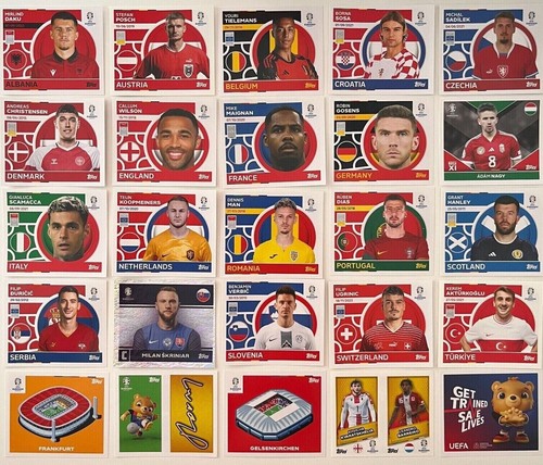 Topps uefa euro 2024 - euro, em