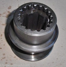 Shift sleeve for PTO shaft by