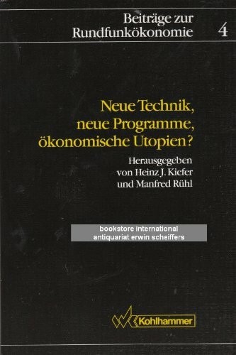 Neue technik - neue, programme
