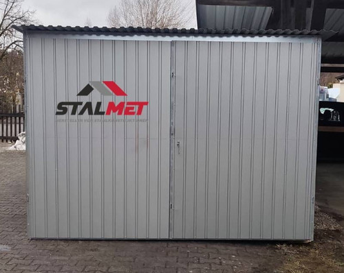 Blechgarage 3x5m 2te wahl - blechgarage,