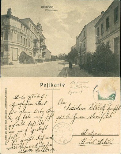 Postcard neudamm - postcard, (neumark)