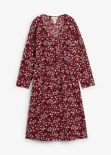 Jerseykleid Gr. 40/42 Weinrot