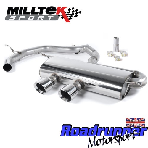 Milltek golf gti mk5 auspuff - mk5,