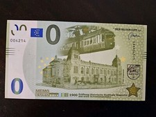0 Euro Schein Wuppertal Eröffnung Historische Stadthalle Memo Euro EAAA045/5