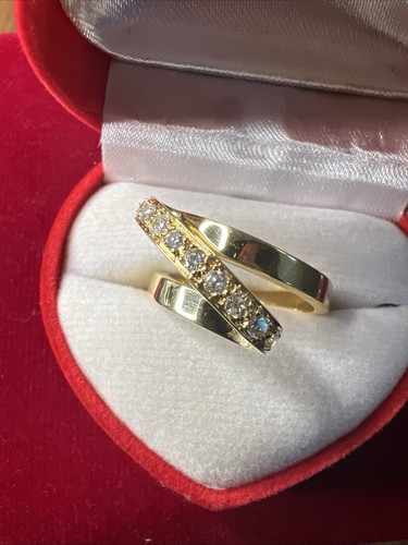Ring gold 750er - mit, brillanten