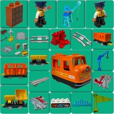 LEGO Duplo  Eisenbahn Güterzug  Lok 10875 Ersatzteile, Zubehör  AUSWÄHLEN #DX2