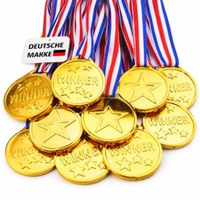 10 Sieger-Medaillen für