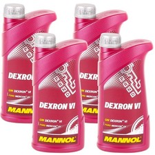 4 LITER MANNOL 8207 DEXRON VI ATF AUTOMATIK GETRIEBEÖL JASO M315 Class 1-A-LV