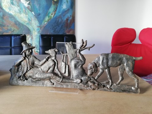 Shw eisenrelief jagdszene - shw,