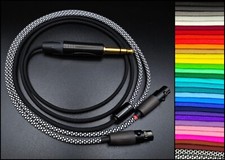 Maßgefertigtes Einzelhülsen-Kopfhörerkabel - Dual 4 Pin Mini XLR Audeze LCD-2 3 X ZMF