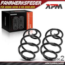 2x Federn Fahrwerksfeder