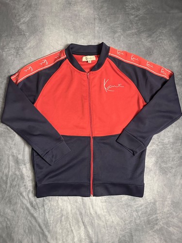 Karl kani trainingsjacke rot - kani,