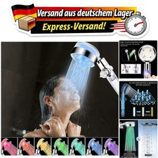 LED Duschkopf mit Farbwechsel