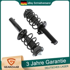 2x STOSSDÄMPFER MIT FEDERN VORNE KOMPLETT VORMONTIERT FÜR AUDI VW SKODA SEAT