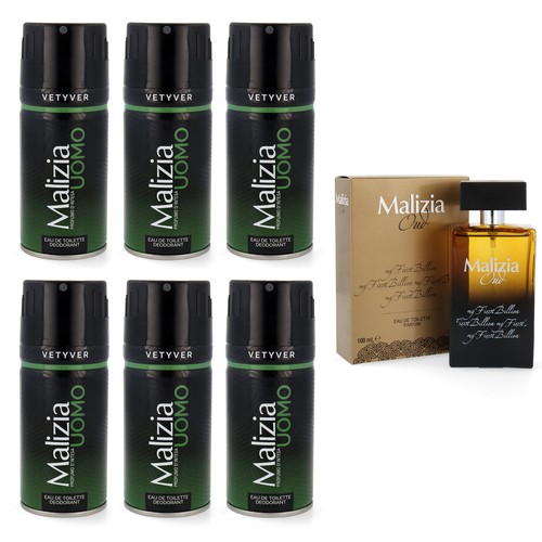 Malizia uomo vetyver deo - uomo,