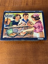Seltene antike Spielzeug Kasse Kaufmannsladen inkl. Spielzeuggeld um 1930!