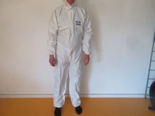 10 Stück CSA Chemikalien Schutz Anzug Overall M 185 cm