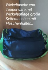 Tupperware - Wickeltasche blau grün lau