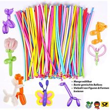 DIY Modellierballon Bunte Mix lange Latex Pastel Party Luftballons 260 Q Ballons