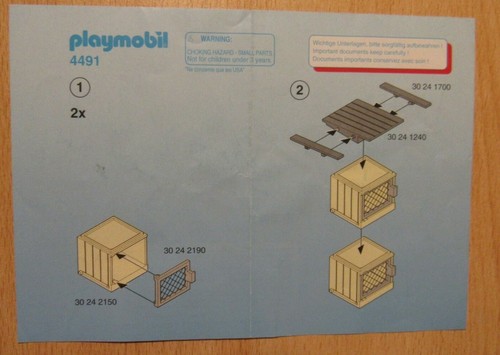 Playmobil bauanleitung - playmobil,