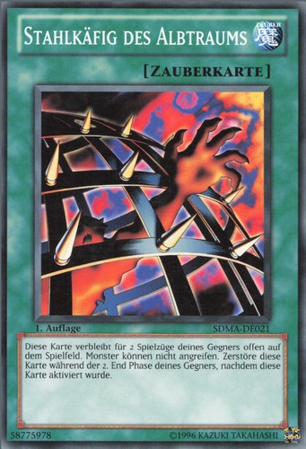 Yugioh stahlkäfig des - stahlkäfig,