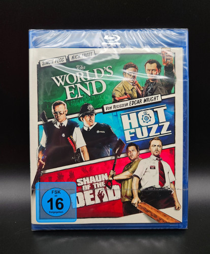Cornetto trilogie blu ray - cornetto, blu-ray