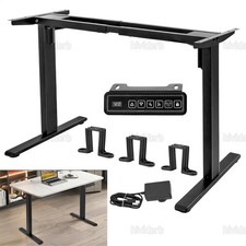 Höhenverstellbarer Schreibtisch Gestell Elektrisch Dual-Motor 2-Fach-Teleskop