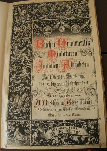 Bücher ornamentik - bücher-ornamentik, in