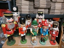 Nußknacker DDR Bodenfund Bastelware König Pilzsammler 9 Stück 