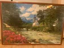 Landschaft Puzzle eingerahmt