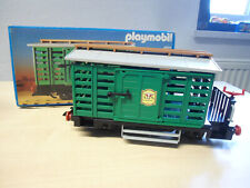 Playmobil Set Eisenbahn/Zug 4121 "Viehwaggon" gebraucht