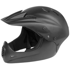 M-Wave Downhillhelm Fullfacehelm schwarz ABS Hartschale Gr. M / Gr. L auswählbar