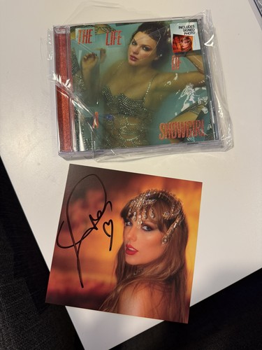 The life showgirl signed - life,