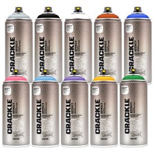 Montana Crackle Risslack 400ml Effekt-Spray Deko Vintage Used Look Farbauswahl
