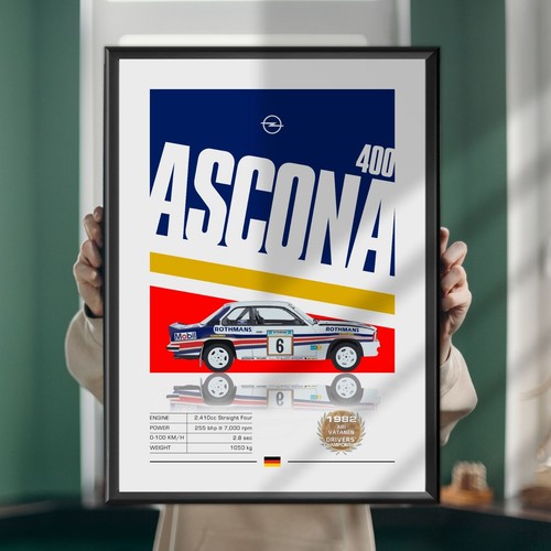 Opel ascona 400 walter rohrl - ascona, 400,