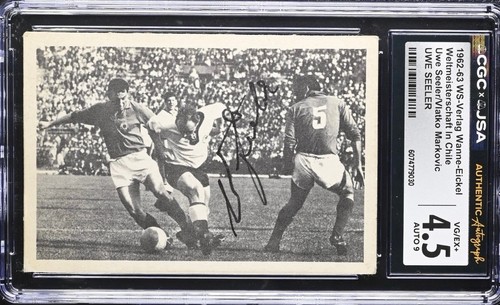 Uwe seeler 1962 signed ws - 1962-63,