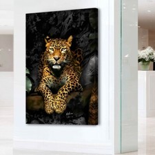 XXL Leinwand Bild Tiger Natur