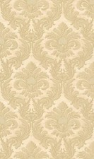 Rasch Vliestapete Trianon 515039 cremebeige-gold Damask großes Barockornament