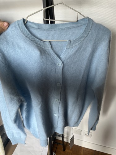 Irish blue soft brushed - soft, 100%