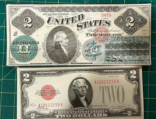 Reproduktion set dollar - set, 2-dollar