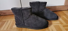Lammfellstiefel Winterstiefel Wildleder AustralienStyle Neu Gr.40 grau