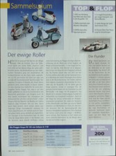 PIAGGIO VESPA PX 125 Motorroller in 1-10 von Schuco..ein Modellbericht #2203f