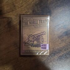 The Noble Train Gilded Artist Proof Playing Cards April Kings Wild Shorts Deck