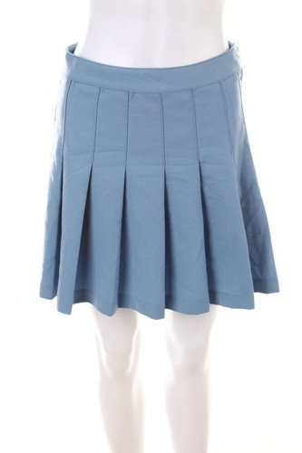 Falten mini rock m - m, blau