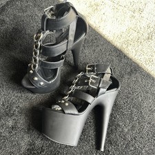 Pleaser Adore 36 Schwarz High