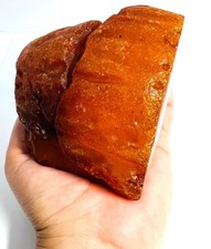 Großer Naturbernstein Butterscotch Brocken 201,82g Rohbernstein Echt Amber XXL